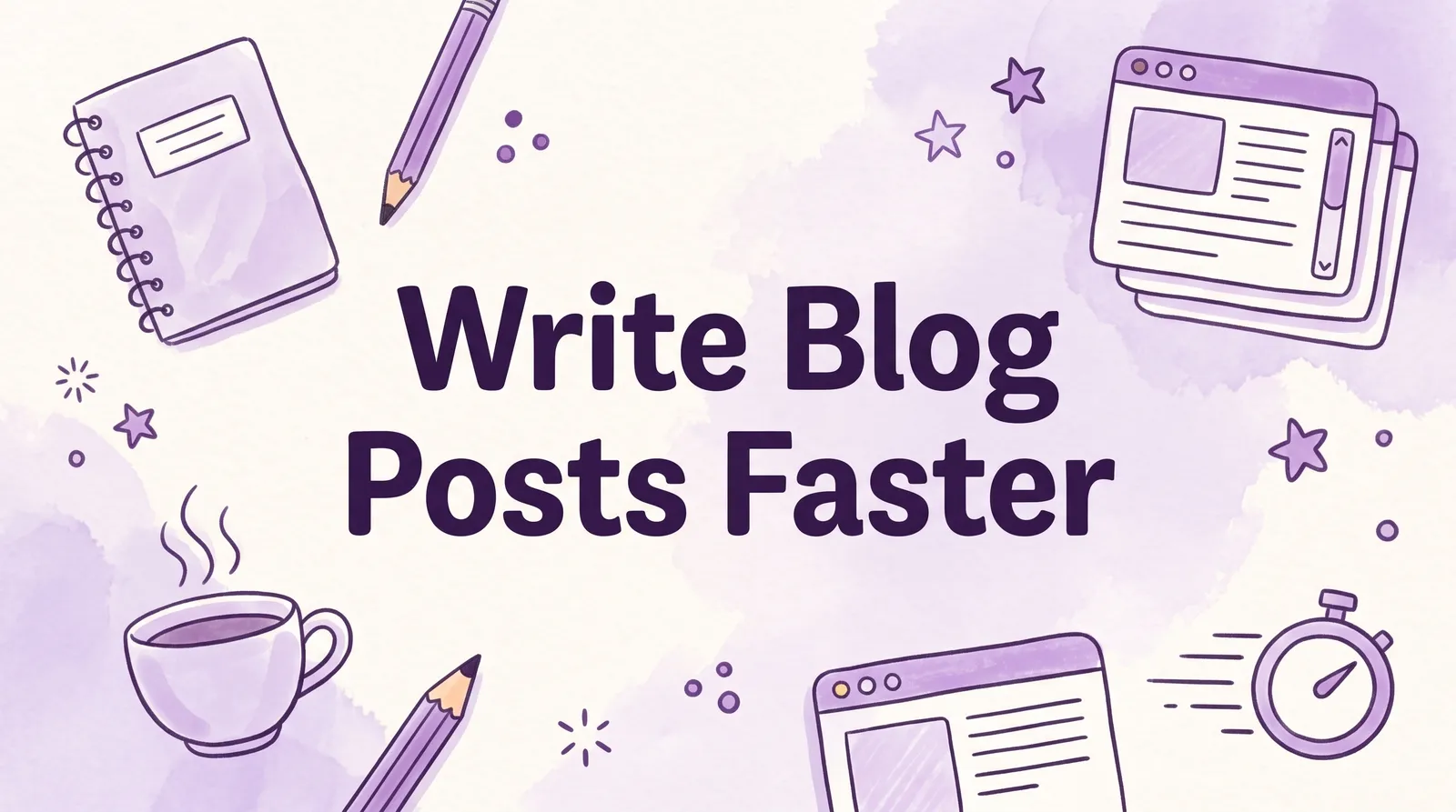 How to Write Blog Posts Faster and Better