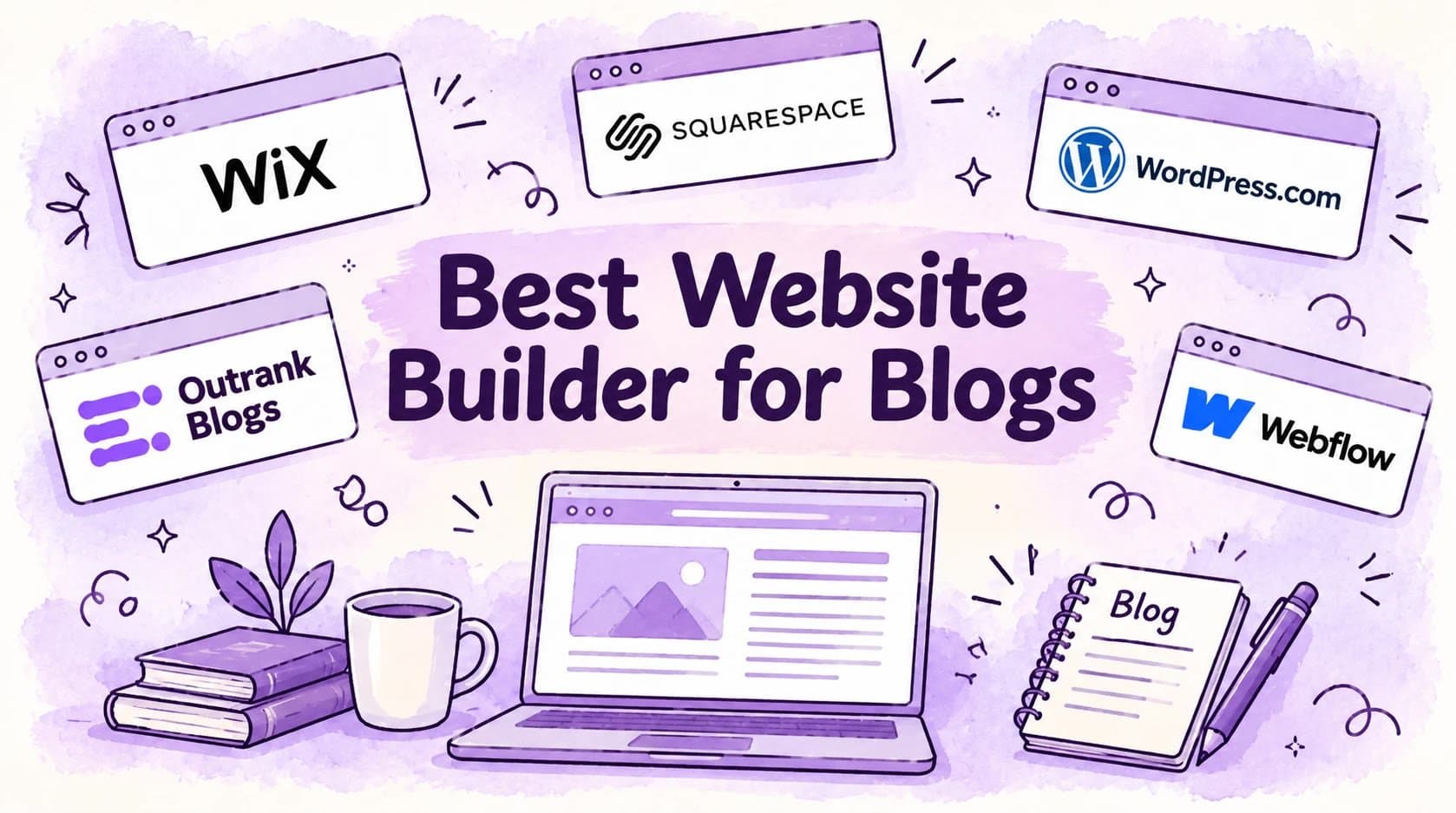 Best Website Builder for Blogs: 5 Builders Compared on SEO, Design, and Setup